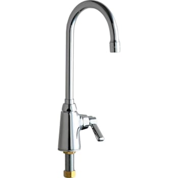 Image for Chicago Faucets Deck-Mounted Manual Faucet, Single-Hole, Single-Supply from HD Supply