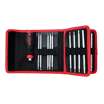 Wiha 15 Piece Drive-Loc Vi Wallet Set