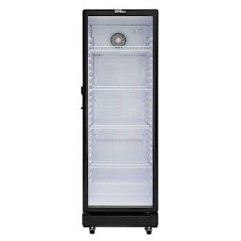 Image for Premium Levella 10.0 Cu. Ft. Glass Door Display Fridge Prns10070dx Black from HD Supply