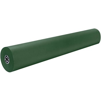 Rainbow Pacon Colored Kraft Duo-Finish Paper 36" X 1000ft Green Roll