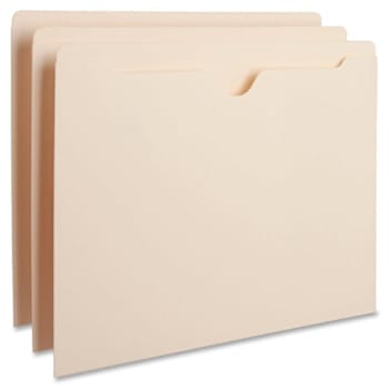 Business Source Letter File Pocket 8.5" X 11" Manila Package Of 100