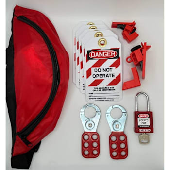 Accuform Electrical Lockout Pouch Kit
