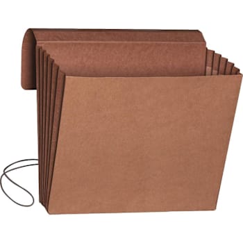 Smead Letter Recycled File Wallet 8.5" X 11" Redrope Package Of 10