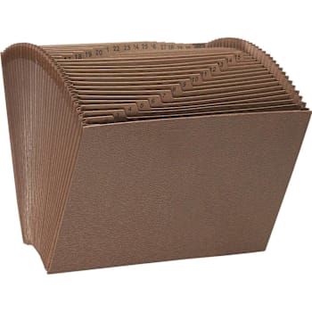 Smead Tuff Letter Expanding File 8.5" X 11" 0.88" Expansion 31 Pockets Redrope