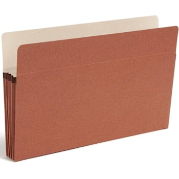 Smead Straight Tab Legal File Pocket 8.5" X 14" 3.5" Expansion Package Of 25