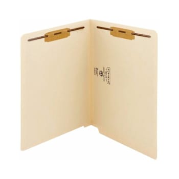 Smead Straight Tab Letter Fastener Folder 8.5"X11" 0.75" Expansion Package Of 50