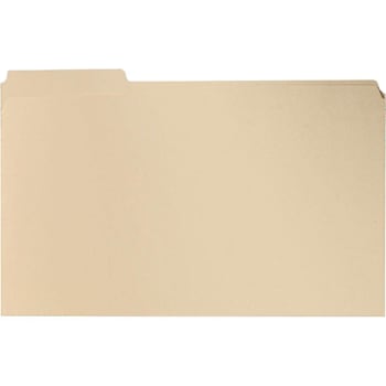 Business Source 1/3 Tab Legal Expanding File 8.5" X 14" Manila Package Of 100