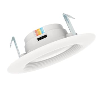 Seasons 4" Integrated LED Recessed Retrofit Light Trim, Package Of 4