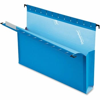 Pendaflex Surehook Letter Hanging Folder 8.5" X 11"  Blue Package Of 25