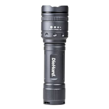 Diehard Twist Focus 600 Lumen Aluminum Flashlight