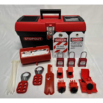 Accuform Electrical Lockout Circuit Breaker Pouch Kit