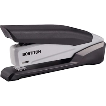 Bostitch Ecostapler One-Finger Spring-Powered Desktop Stapler Black / Gray