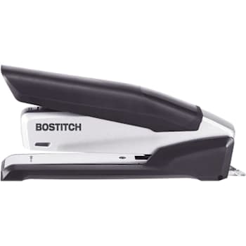 Bostitch Inpower One-Finger Spring-Powered Desktop Stapler Black / Silver