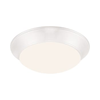Image for Seasons 11-Inch Dome 17w Dimmable Integrated LED Flush Mount Light With 5 CCT Selectable, White from HD Supply