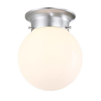 Image for Seasons 6 In. 1-Light Bulb-Based Globe Fixture In Brushed Nickel from HD Supply