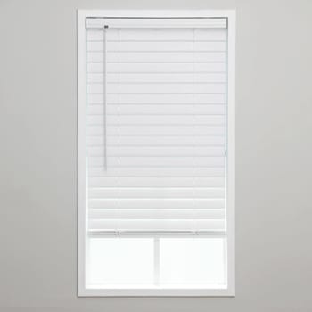 Image for St. Charles 2" Vinyl Blind, White, 56" X 64" from HD Supply