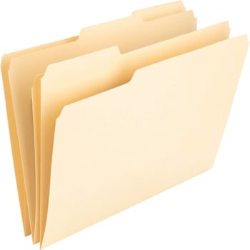 Nature Saver 1/3 Tab Letter File Folder 8.5" X 11" Manila Package Of 100