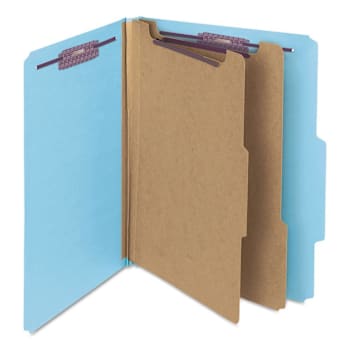 Image for Smead Safeshield 2/5 Tab Classification Folder With 2 Dividers Package Of 10 from HD Supply
