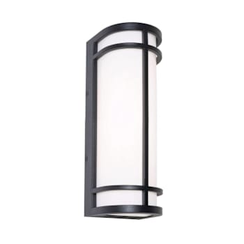 Image for Afx Crain 16" LED Outdoor Wall Sconce, 27/30/35/40/50k, Black from HD Supply