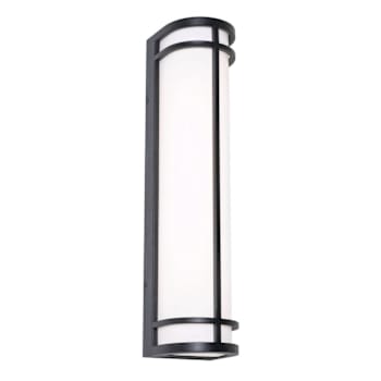 Image for Afx Crain 24" LED Outdoor Wall Sconce, 27/30/35/40/50k, Black from HD Supply