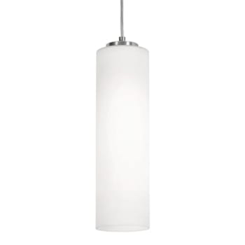 Image for Afx Leo 12" One-Light Medium Base Pendant, Satin Nickel from HD Supply