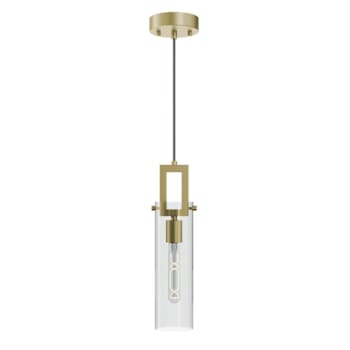 Image for Afx Houston 4" One-Light Medium Base Pendant, Light Antique Brass from HD Supply
