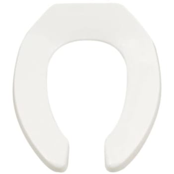 Image for American Standard Commercial Heavy Duty Open Front Elongated Toilet Seat from HD Supply