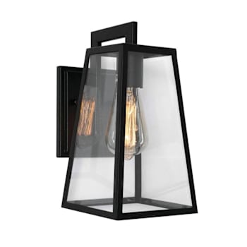 Image for Afx Joplin 12" One-Light Medium Base Outdoor Wall Sconce, Black from HD Supply