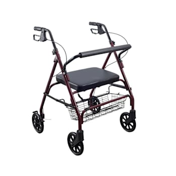 Medacure Bariatric Rollator - 500 Lb. Weight Capacity