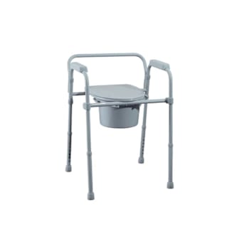 Medacure Folding Bedside Commode