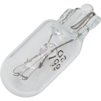 Image for T3-1/4 Bulb 28V Wedge Base 657 10pk from HD Supply