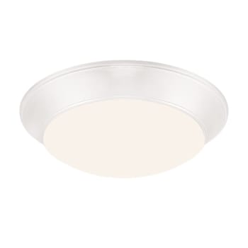 Image for Seasons 13-Inch Dome 15w Dimmable Integrated LED Flush Mount Light With 5 CCT Selectable, White from HD Supply