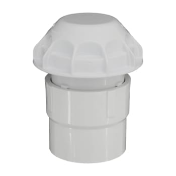 Danco 1-1/2 To 2 Inch Air Admittance Valve With PVC Schedule For Drain Waste Vent System