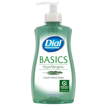 Dial® Professional Basics Hypoallergenic Liquid Hand Soap, 11 Oz Case Of 12