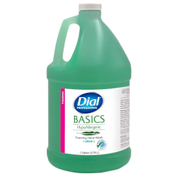 Dial® Professional Basics Hypoallergenic Foaming Hand Wash - 1 Gallon Case Of 4