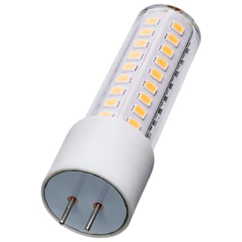 SATCO 6.5 Watt LED T6 Bulb, Gy6.35 Base, 5000k, 12 Volt, Clear, Case Of 20