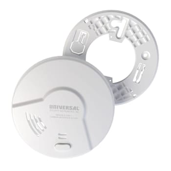 USI Electric 3-In-1 Hardwired Smoke, Fire And CO Alarm, 10 Year Battery Backup