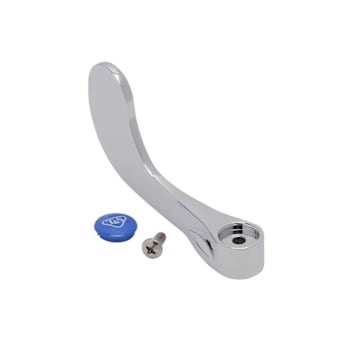 Image for T&S Brass And Bronze 4" Wrist-Action Handle & Cold Index & Screw from HD Supply