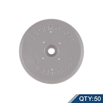 T&S Brass And Bronze B-0107 Spray Valve Spray Faces Qty. 50