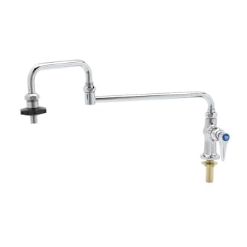 Image for T&S Brass And Bronze Pot Filler Deck Mount Single Temp 18" Insltd On-Off Control from HD Supply