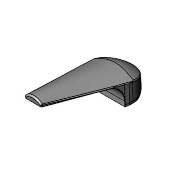 Image for T&S Brass And Bronze Single Lever Handle, Polished Chrome from HD Supply