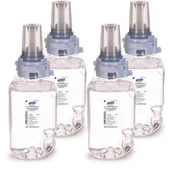 PURELL Advanced Hand Sanitizer Foam, 700 mL Luxurious Foam Hand Sanitizer Refill, Push-Style Dispenser, Package Of 4