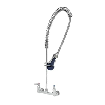 Image for T&S Brass And Bronze 8" Wall Mount 1/2"Npt Femle Inlets 18" Riser 1.07 GPM Spray from HD Supply
