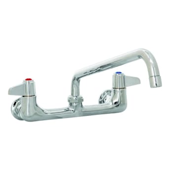 Image for T&S Brass And Bronze Faucet, Wall Mount, 8" Centers, 8" Swing Nozzle from HD Supply