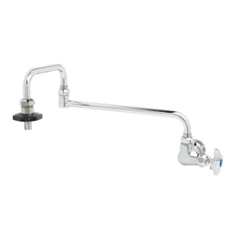 Image for T&S Brass And Bronze Pot Filler Wall Mount 18" Dbl Joint Nzzl Insltd On-Off Ctrl from HD Supply