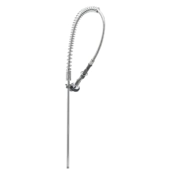 Image for T&S Brass And Bronze Pre-Rinse Assy 44" Stainlss Hose Self-Closing Vlv Wll Brckt from HD Supply