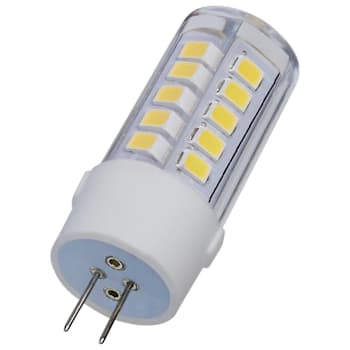 SATCO 4.5 Watt LED T6 Bulb, G4 Base, 5000k, 12 Volt, Clear, Case Of 20