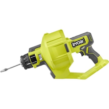 Ryobi One+ 18v Cordless Drain Auger With 25 Ft Cable (Tool Only)