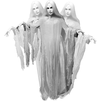 Haunted Hill Farm 32" Animatronic Rising Ghost Woman