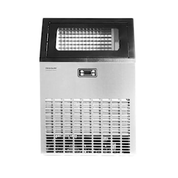 Frigidaire 198 Lb. Commercial Cube-Shaped Ice Maker 17 In Wide Stainless Steel